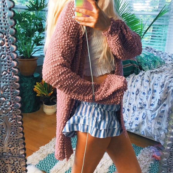 wild fable Sweaters - wild fable blush plush gemini cardi